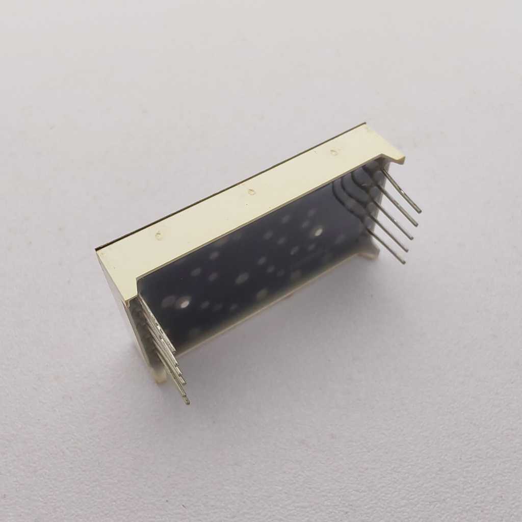 Display LED de 7 segmentos com três dígitos, branco ultra claro/verde, para aquecedor de água