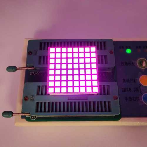 display a matrice LED rosa ultra luminoso per ascensori