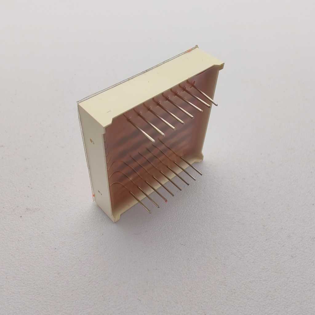 display a matrice di punti quadrati a LED 8*8 rosa per ascensori