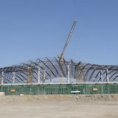 система ферменных конструкций для крыш аэропортов с большим пролетом