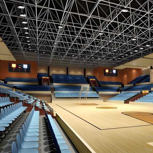 индивидуальная стальная каркасная крыша для спортивных стадионов