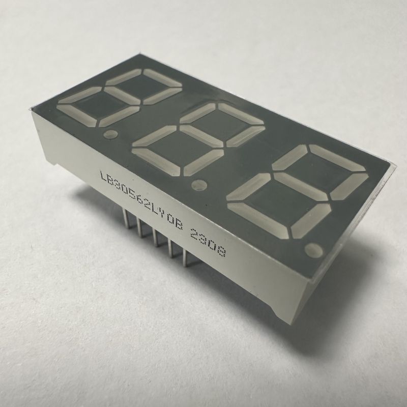 Visor LED de 7 segmentos de 0,56 polegadas para indicadores de temperatura
