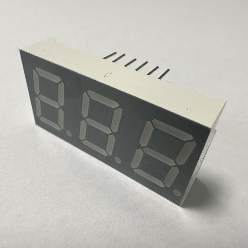 Visor LED de 7 segmentos de 0,56 polegadas para indicadores de temperatura