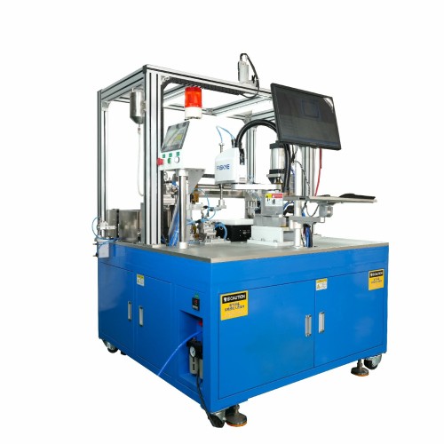 Máquina automática para voltear películas de acetato y metal