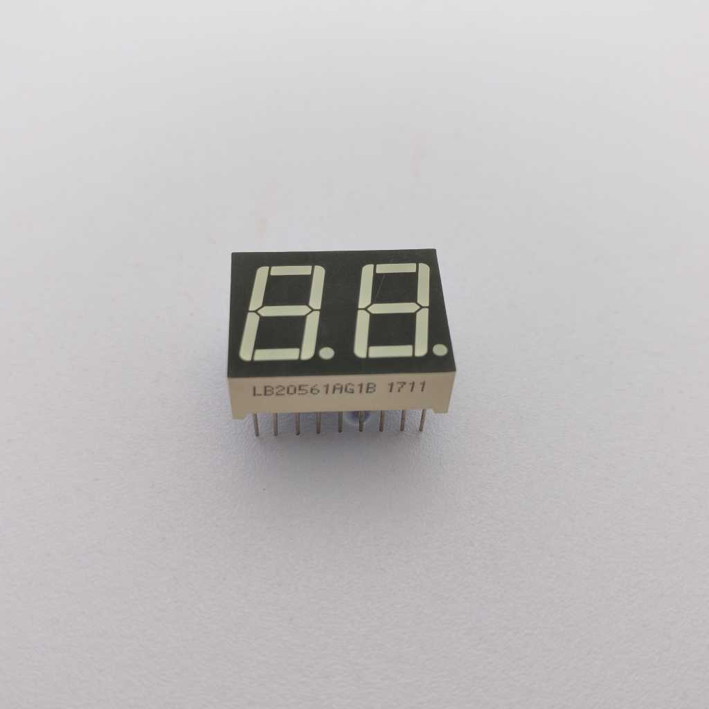 Màn hình LED 7 đoạn màu xanh lá cây nhỏ gọn 0,56 inch dành cho thiết bị điện tử