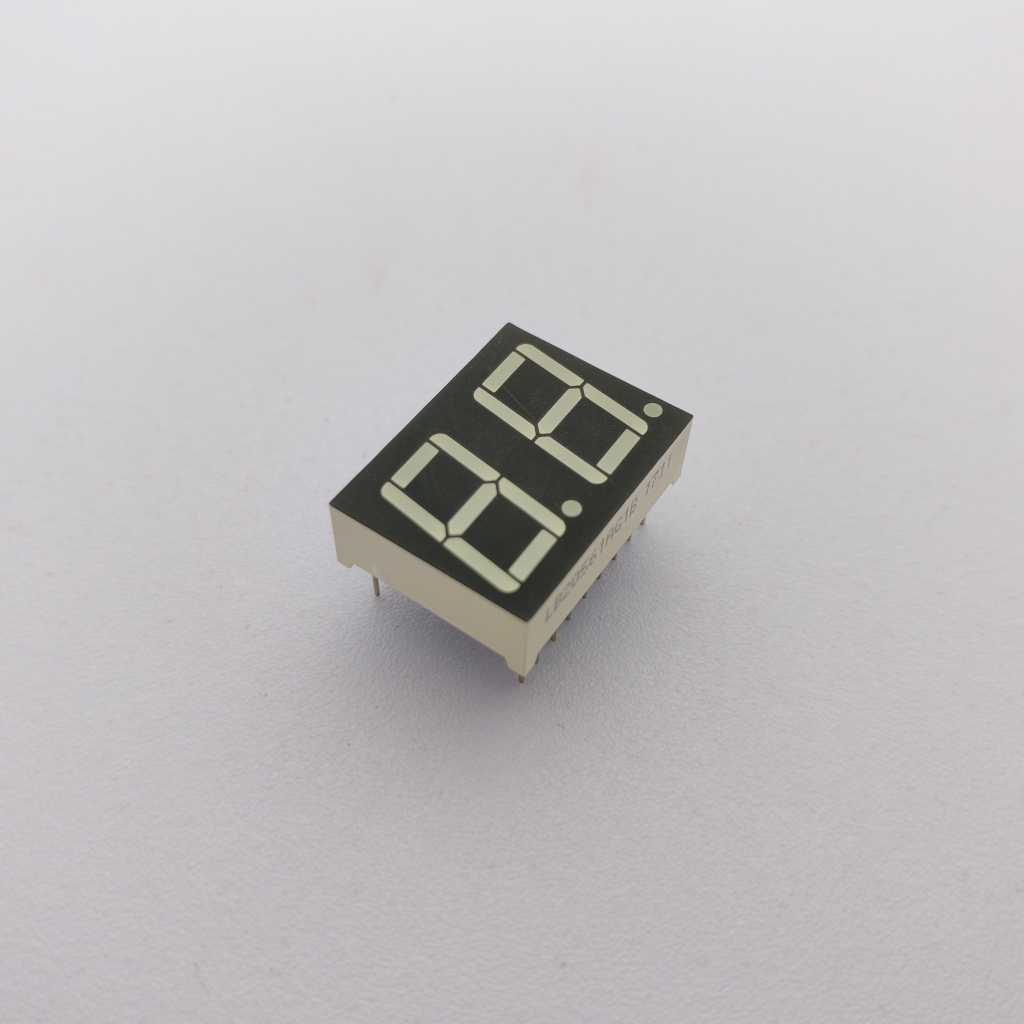 Màn hình LED 7 đoạn màu xanh lá cây có độ hiển thị cao dành cho các dự án điện tử