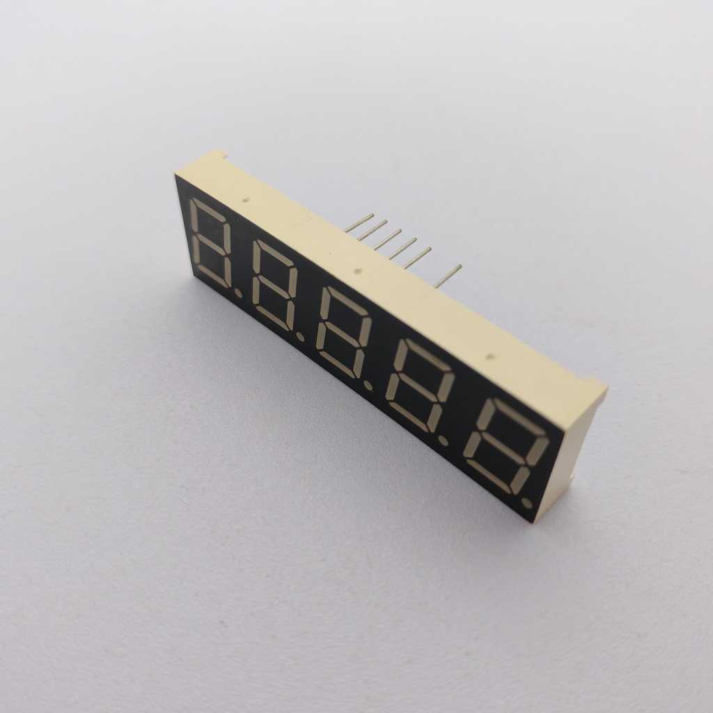 Màn hình LED 7 đoạn 5 chữ số màu đỏ cho các thiết bị gia dụng