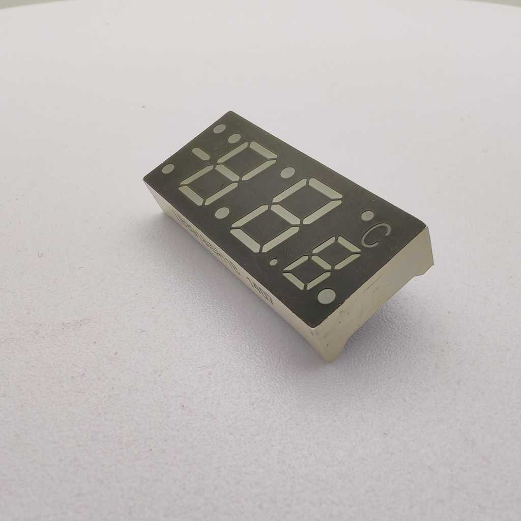 온도 표시용 7세그먼트 맞춤형 파란색 LED 디스플레이