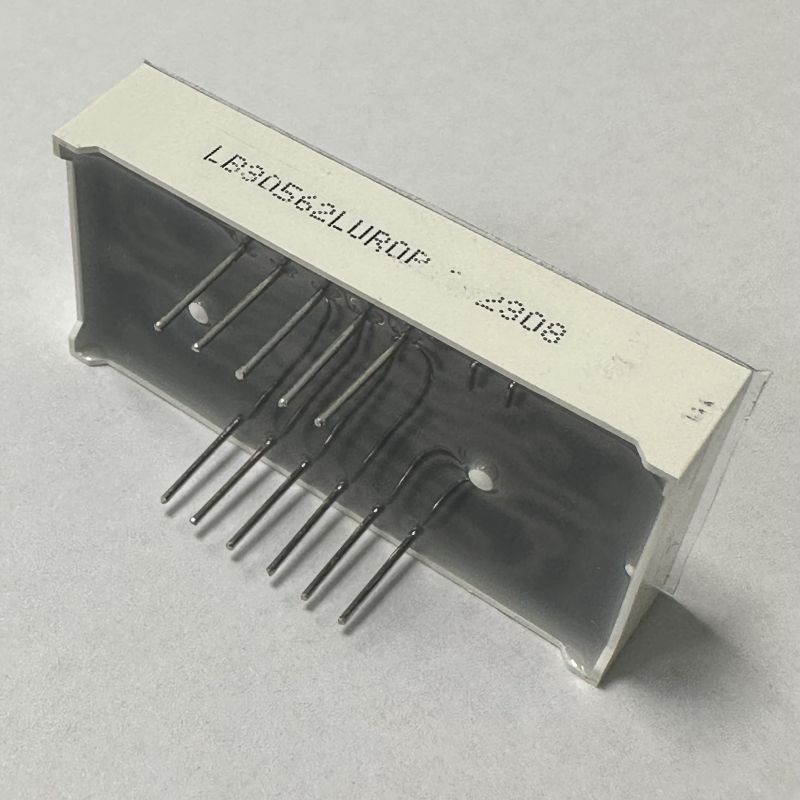 온도 표시용 0.56인치(14.2mm) 3자리 공통 음극 7세그먼트 LED 디스플레이