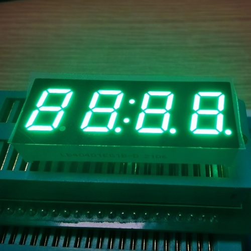 Display LED a 7 segmenti verde puro, 4 cifre, 10,16 mm, catodo comune per timer digitale