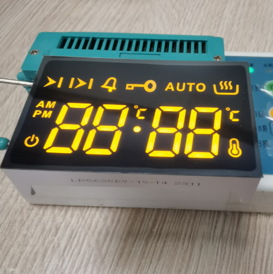 Специализированный 4-разрядный 7-сегментный светодиодный дисплей с общим катодом для мелкой бытовой техники.