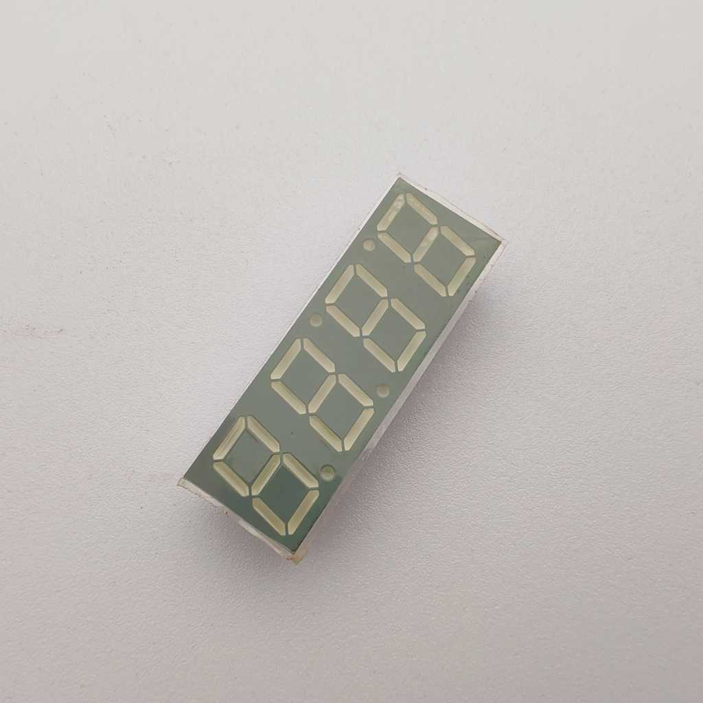 Модуль светодиодных часов для индукционной плиты, 4-разрядный 7-сегментный желто-зеленый дисплей.