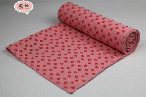 Khăn tập yoga PVC chấm bi chống trượt, khăn trải thảm tập thể dục, thấm hút tốt, di động, có thể giặt, dày dặn.