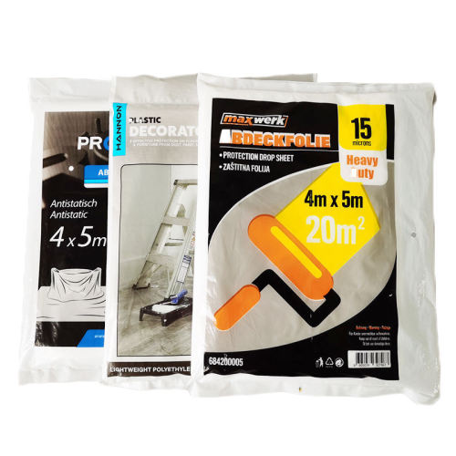 # 7micx4Mx5M Plastic Drop Film; Quick Covering Film 7mic; 4Mx5M Protecting Film