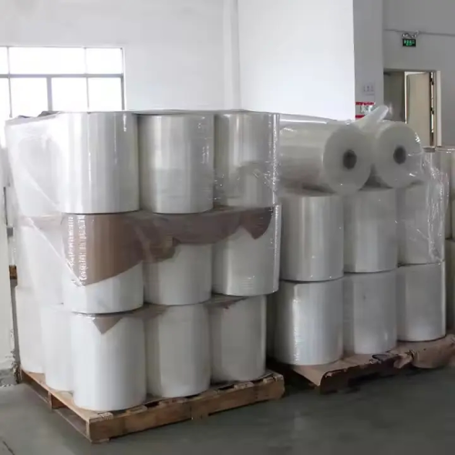 55kgs Gross Weight x17mic/20mic/23micx500mm LLDPE Stretch Film Jumbo Roll Papercore 1.8kgs