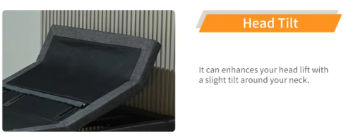 Multifunction adjustable bed massage bed with skirt