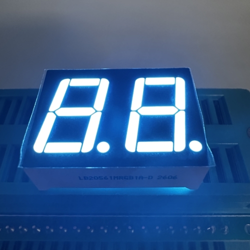 Affichage LED RGB ultra lumineux à 7 segments, 2 chiffres, cathode commune de 14,2 mm, pour appareils électroménagers