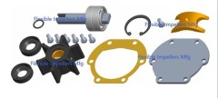 Sea Water Pump Major Repair Kit With Shaft For Johnson 10-35127-3 Fischer Panda