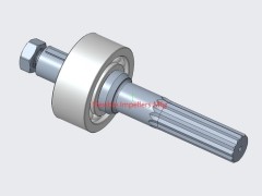 Stainless steel shaft bearing assy for Jabsco Pump 6980-0011 DDT CAT