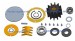 Raw Water Pump Rebuild Kit for Jabsco 6400-0004 7420-0101 7420-1001 Cat 7W8019