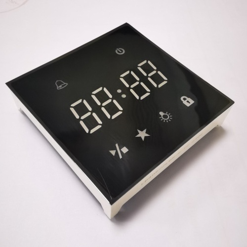 Display LED de 7 segmentos ultra azul/vermelho personalizado T120C com 4 dígitos para forno.