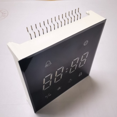 Display LED de 7 segmentos ultra azul/vermelho personalizado T120C com 4 dígitos para forno.