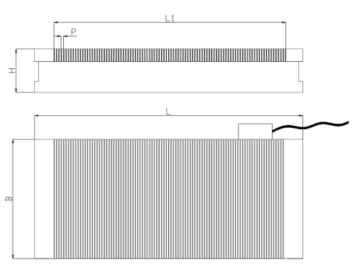 Fine-Pole Electro-Permanent Magnetic Chuck For Grinding Machines