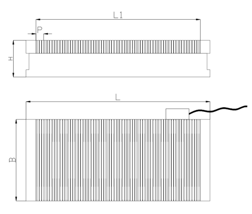 Medium-Pole Electro-Permanent Magnetic Chuck For Grinding Machines