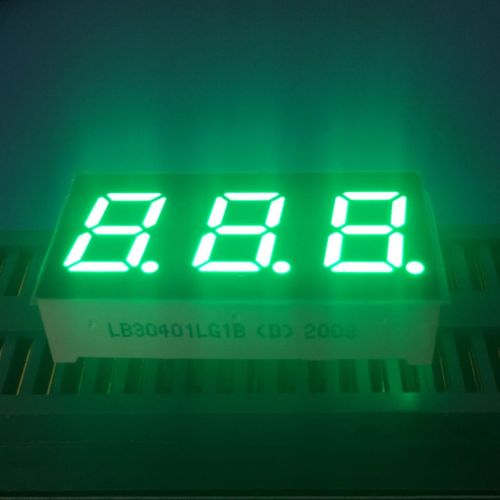커피 메이커 기계용 3자리 공통 음극 초고휘도 적색 7세그먼트 0.4인치 LED 디스플레이