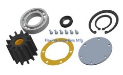 Sea Water Pump Rebuild Repair Kit For Jabsco 23800 Series 23800-0201 23800-0251