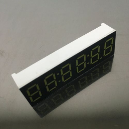 Display a LED a 7 segmenti da 9,2 mm, bianco ultra luminoso, a 6 cifre, anodo comune per timer