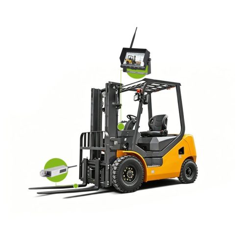 Forklift Wireless Camera System IP68 720P Magnetic Battery Camera with 7 Inch Monitor