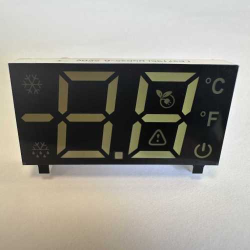 Customized 7 Segment LED Display 2 Digit White/Red/Green for Digital Fridge Controller