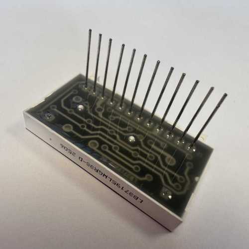 Customized 7 Segment LED Display 2 Digit White/Red/Green for Digital Fridge Controller