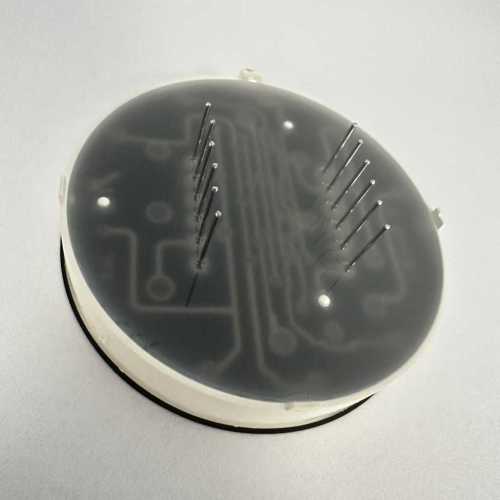 Ultra White Round LED Display 3 Digit 7 Segment For EV Charger