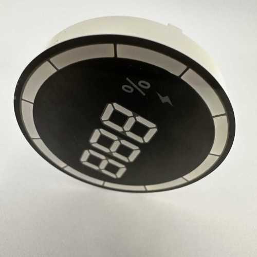 Ultra White Round LED Display 3 Digit 7 Segment For EV Charger