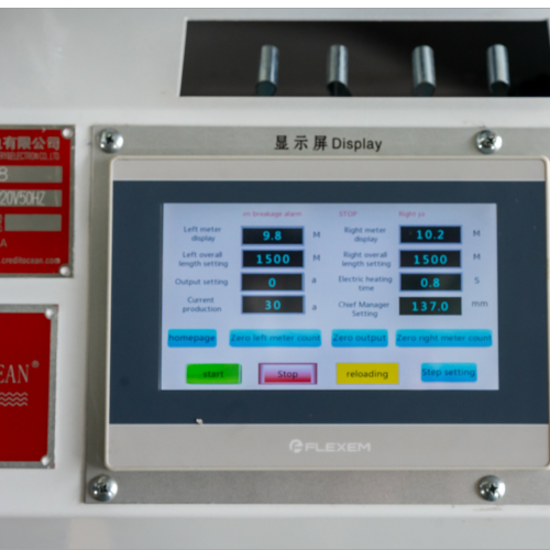 Máquina de enrolamento de bobinas de duplo fuso totalmente automática