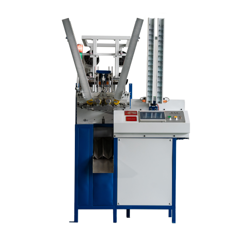 Máquina de enrolamento de bobinas de duplo fuso totalmente automática