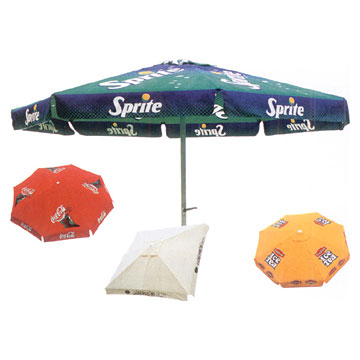 Alumimun Advertising Umbrellas