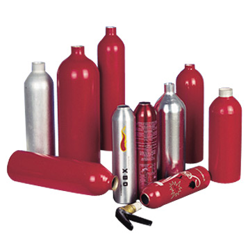 Simple Aluminum Fire Extinguisher Containers