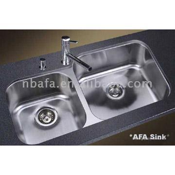 Double Stainless Steel Sinks