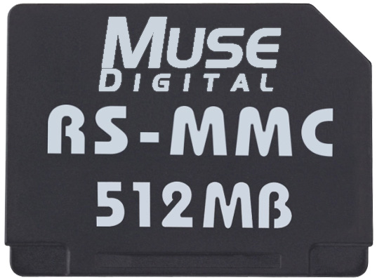 Muse Digital Reduced-size Multimedia Card