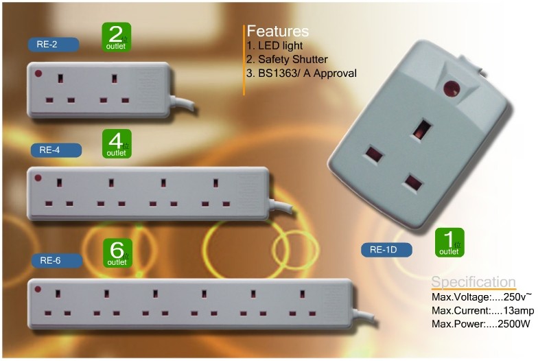 BS Extension Sockets