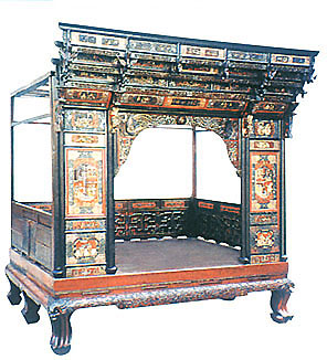 antique bed