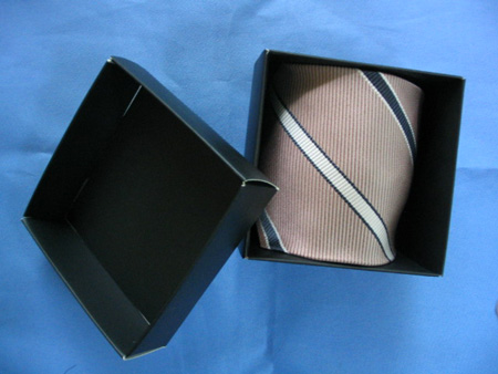 polyester woven ties in gift box