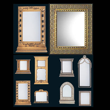 Wooden Frames with Mirrors