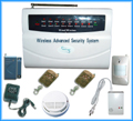 Wireless intelligent security alarm system