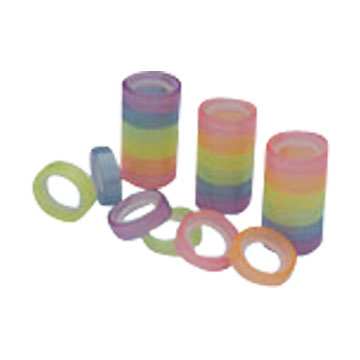 Fluorescent Adhesive Tapes