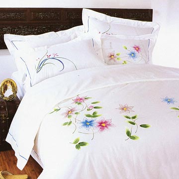 Embroidered Cotton Comforter