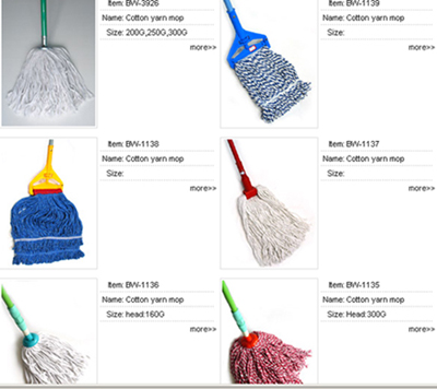 cotton yarn mop